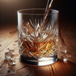 ręcznie zdobiona szklanka do whisky