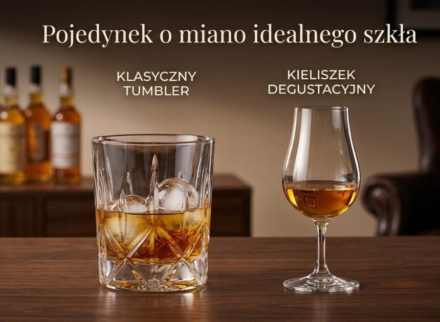 Szklanka czy kieliszek do whisky? Pojedynek o miano idealnego szkła