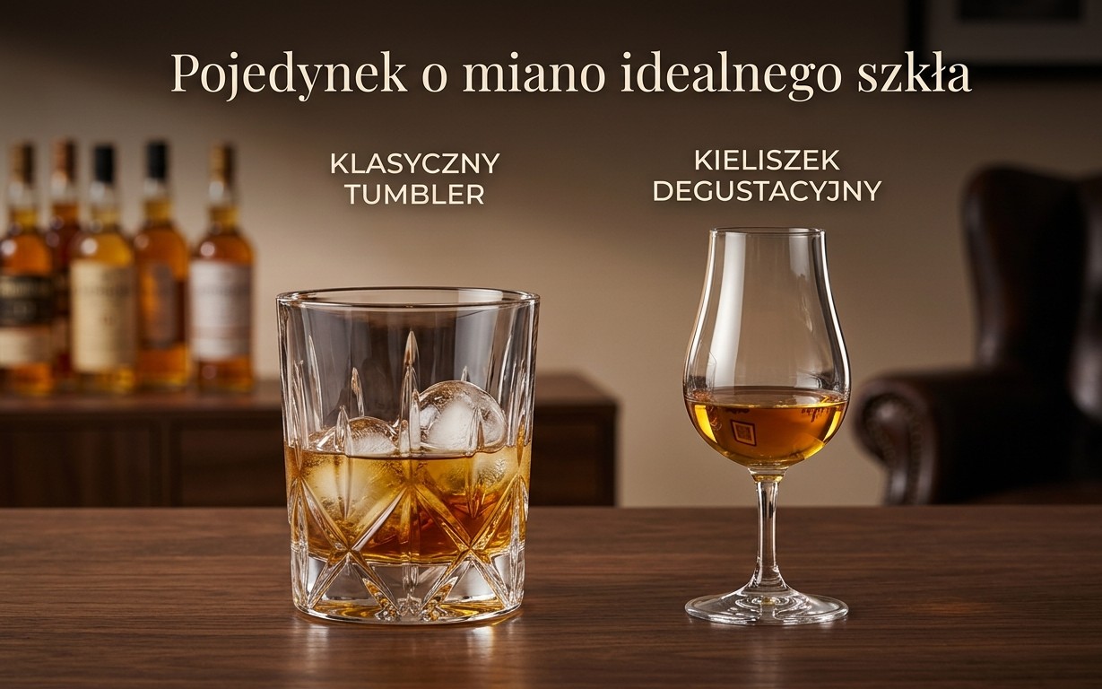 Szklanka czy kieliszek do whisky? Pojedynek o miano idealnego szkła